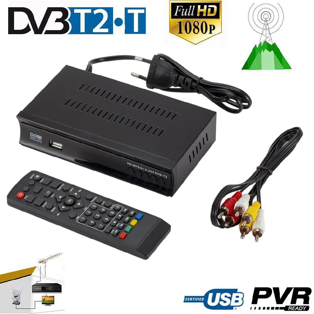 BEESCLOVER ТВ приставка с поддержкой H.265 AC3 Dobly цифровой спутниковый ресивер DVB S/S2 тюнер