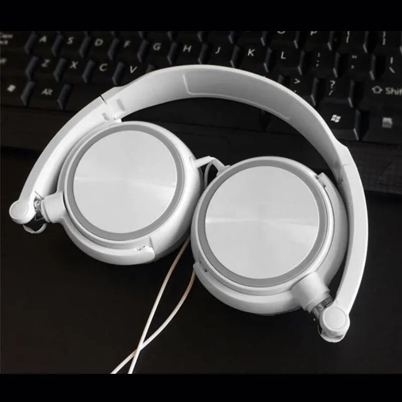 Новые проводные наушники без микрофона, Накладные наушники, бас, hi-fi звук, музыка, стерео наушники для iPhone, Xiaomi, sony, huawei, PC
