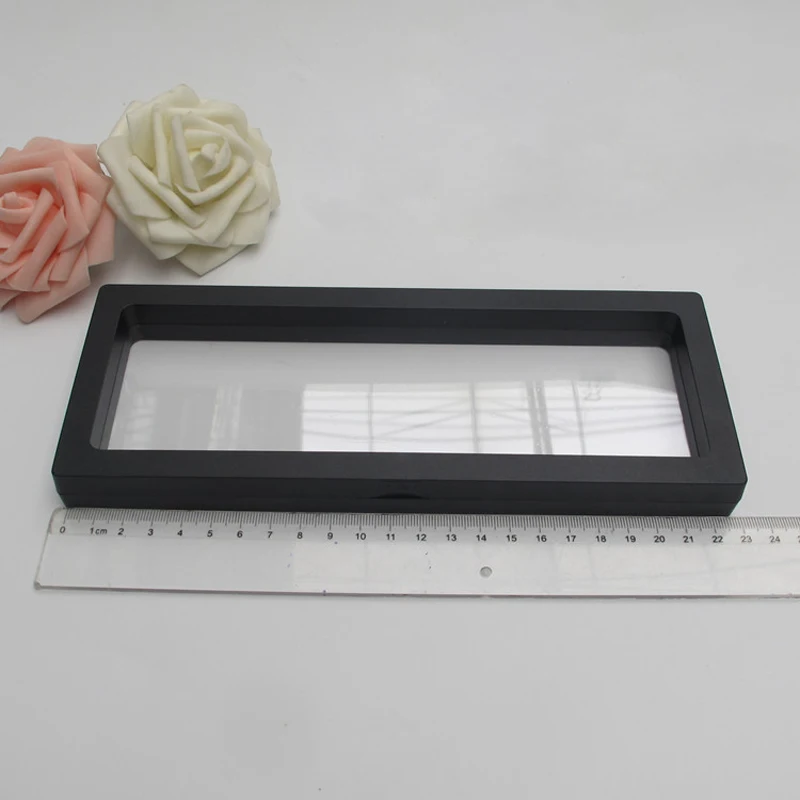 BlueZoo New Arrival Mini Rectangle Nails Color Card Display Frame for Art Black Panel Nail Board |