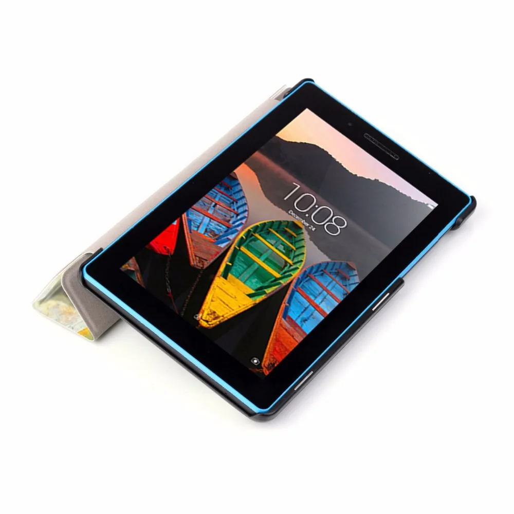 Популярный чехол Pada для lenovo Tab 3 7 дюймов планшета s TB3 710F 710L кожаный с принтом