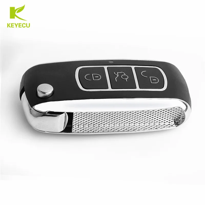 Запасной ключ KEYECU обновленный дистанционный брелок от машины 3 кнопки чип 315 МГц