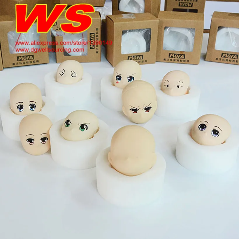 3 шт./компл. силиконовые уход за кожей лица формы 3d Силиконовый карамель в формах