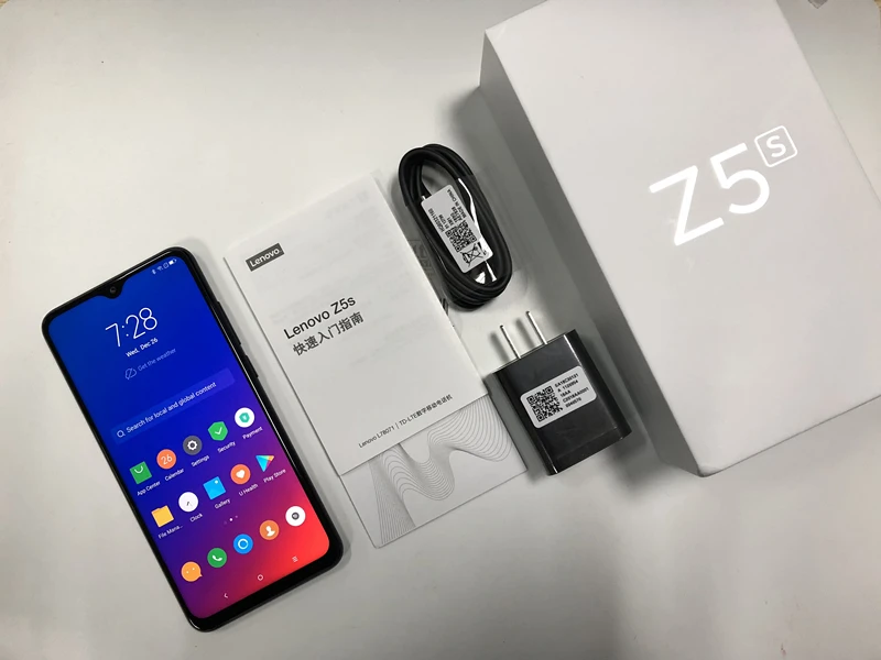 Мобильный телефон lenovo Z5S L78071 с глобальной ПЗУ, Восьмиядерный AI thripple Camera Snapdragon 710 ZUI 10,0 4G LTE 6," FHD+ 2340x1080
