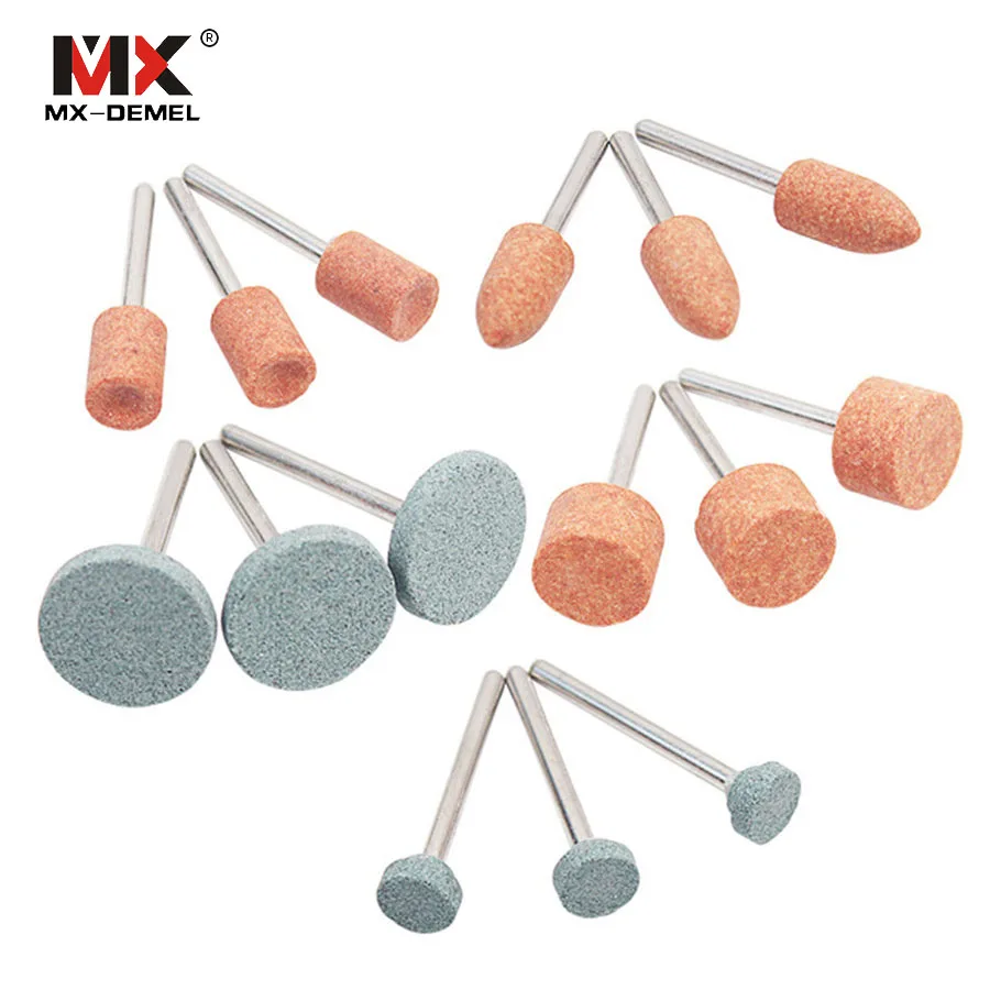 15 шт./компл. абразивный монтажный камень для вращающихся инструментов Dremel