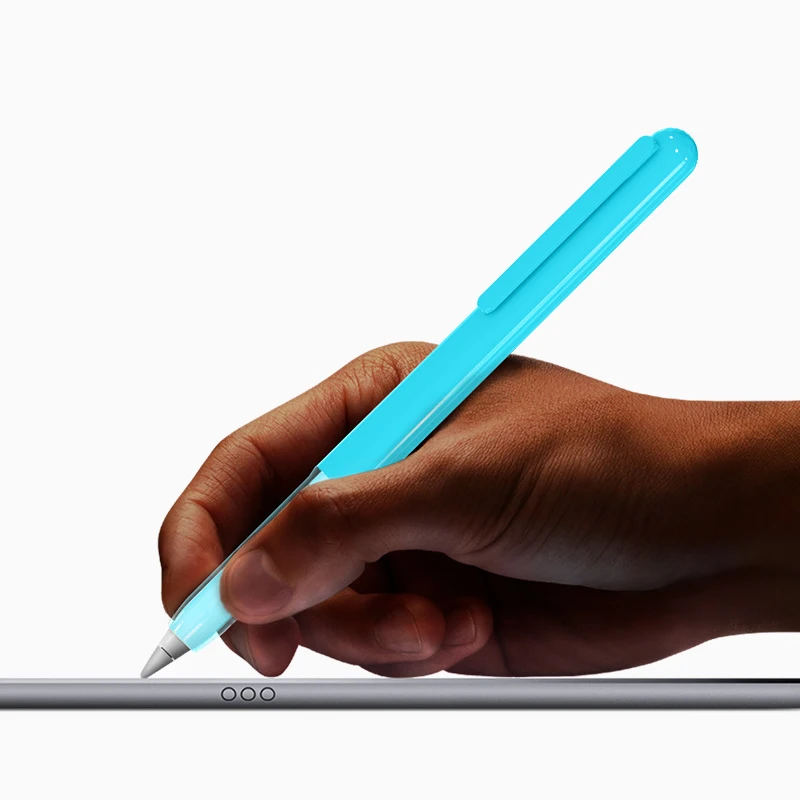 Жесткий PC прозрачный цветной защитный чехол для Apple Pencil Pen Обложка держатель со