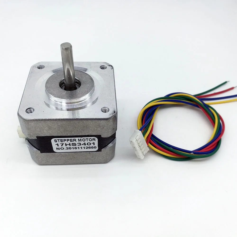 Шаговый электродвигатель 17HS3401 42bygh 4 lead Nema17 1.3A для мотора XYZ 42 17 nema DIY Запчасти 3D