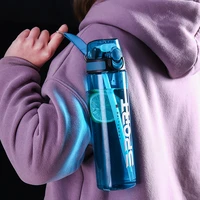 550ml750ml sports water bottle with straw portable gym fitness sports shaker drink bottle drinkware waterbottle eco friendly