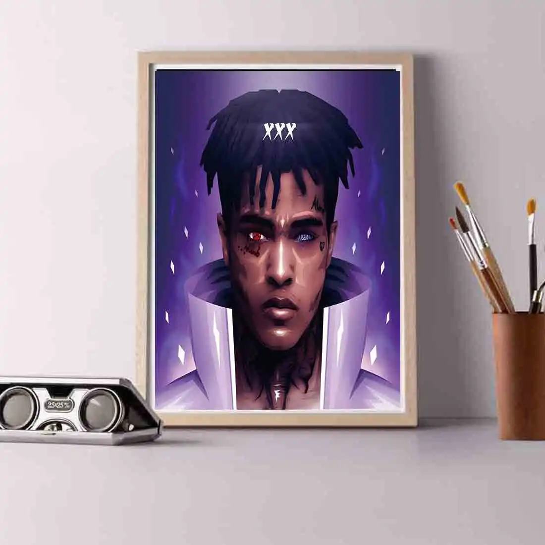 XXXTentacion Rapper музыкальный певец Искусство Шелковый плакат печать холст для картины