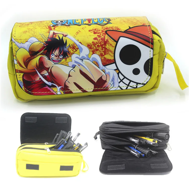 Аниме мультфильм одна деталь ручка чехол средней школы Наруто я люблю Луо