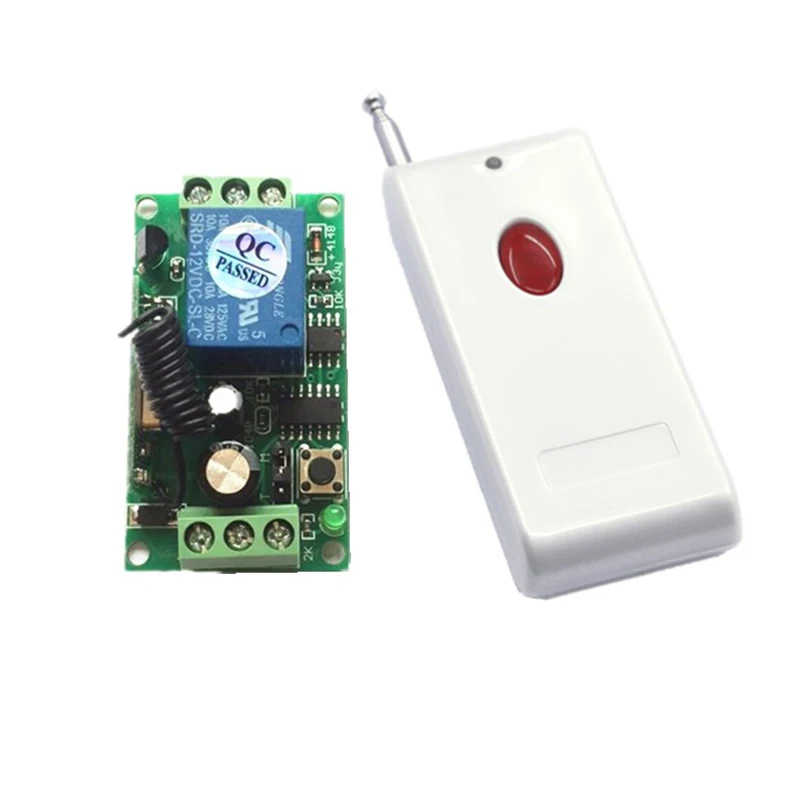 

1000m DC 12V/24V Wireless Remote Control Switch System 433MHz 315MHz Transmitter with Receive