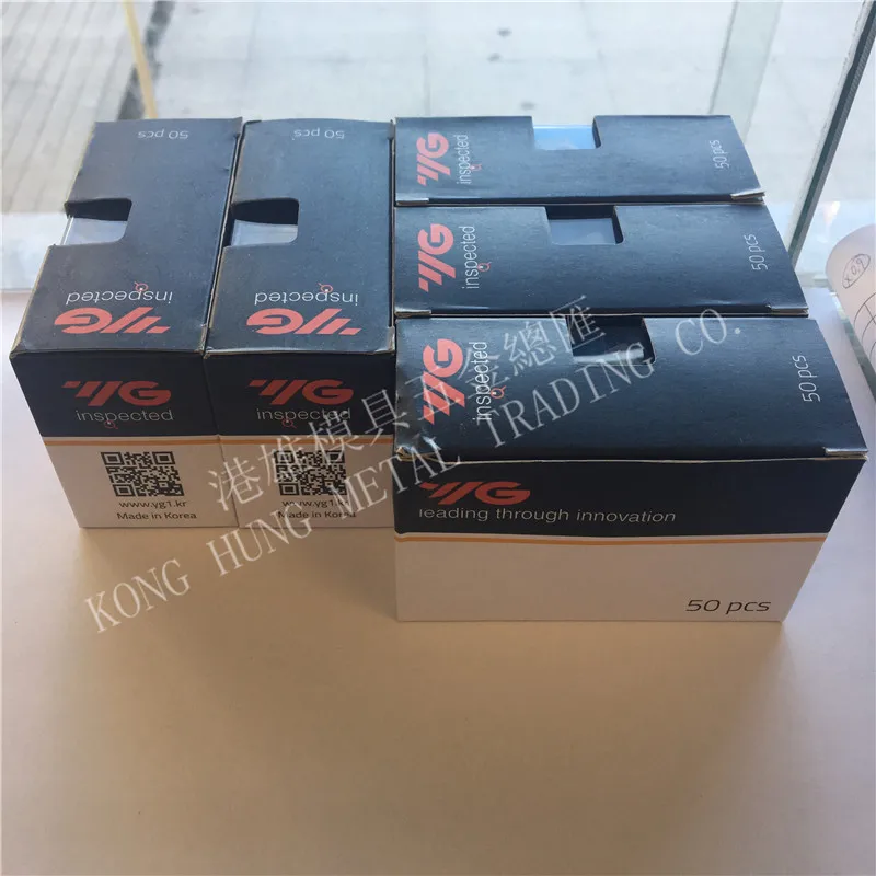 AOMT123608PDTR YG602 оригинальные корейские YG карбидные вставки сверлильный инструмент