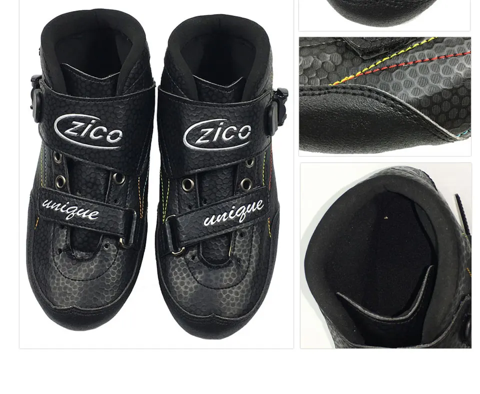 4 колеса коньки скорость Patines Встроенные роликовые коньки ZICO Профессиональный конькобежный спорт коньки для детей взрослых Patins SH52