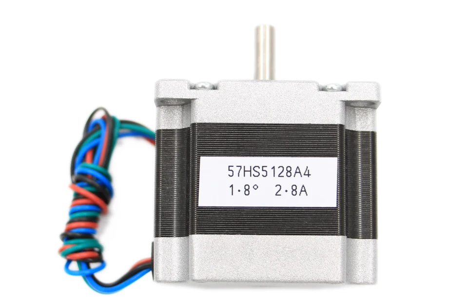 NEMA23 шаговый двигатель 57X51 мм 2.8A 1.1N.m шаговый двигатель 157Oz-in Nema 23 ЧПУ для гравировального фрезерного станка 3D принтер