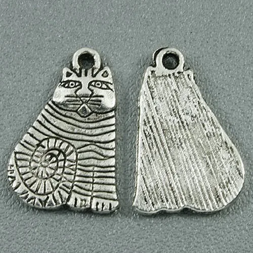 

Тибетские Серебряные спиральные Подвески H0972 для кошек, 32 шт.
