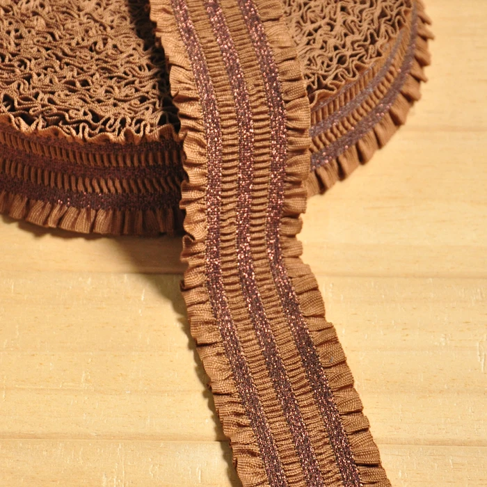 Винтажный Стиль 2 ярда в ширину около 5 см кофейного/кремового цвета для шитья