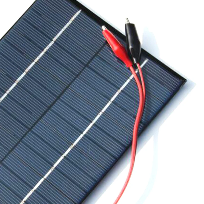Лучшие предложения 4 2 W 18V солнечная батарея поликристаллическая панель +