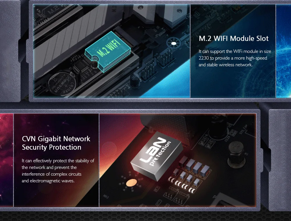 Красочный CVN B365M GAMING PRO V20 mATX Материнская плата Intel LGA1151 B365 двухканальный DDR4 M.2 SATA3.0 USB3.1 HDMI DVI