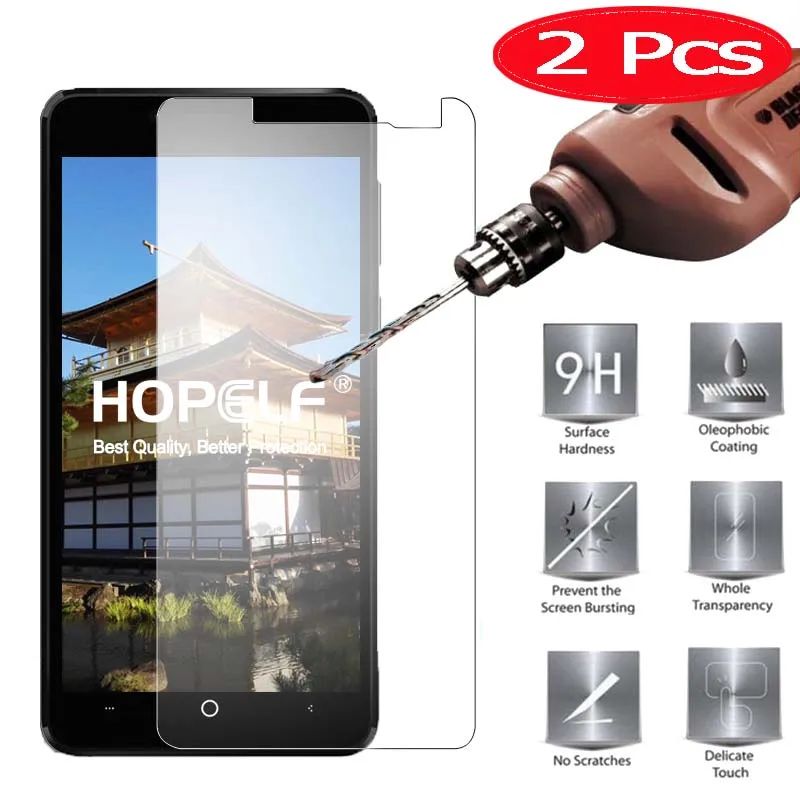 Защитное стекло HOPELF для Leagoo Kiicaa Power 2 шт. закаленное 2.5D 9H телефона Power|screen protector|tempered