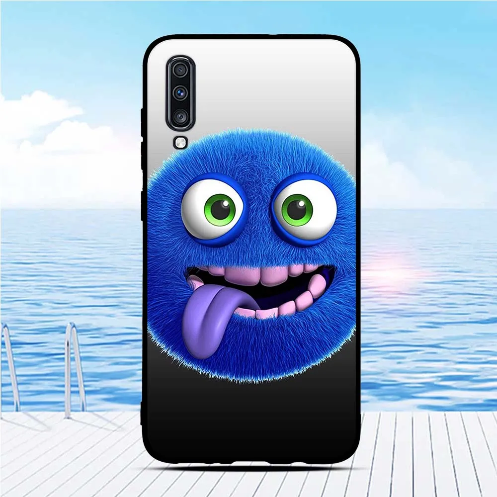 Чехол для Samsung Galaxy A70 чехол телефона из ТПУ A705 силиконовый узор чехол-бампер |