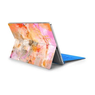 Цветные масляные наклейки для ноутбука для microsoft Surface Pro 5 Pro 6 задняя крышка ПВХ Виниловые наклейки для поверхности Pro 4 кожи - Цвет: SPS-16(032)