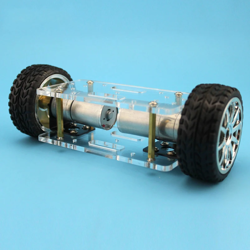 2WD DIY Набор роботов акриловая пластина рама шасси автомобиля самобалансировка