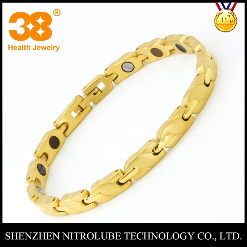 38 Hot Sale Health Healing Jewelry Magnetic Balance Men Bracelet BangleStainless Steel Chain Link Germanium For Women | Украшения и