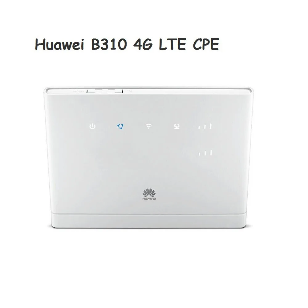 4G Роутер разблокированный huawei b310as-852 4G Lte роутер B310 Lan Автомобильная точка доступа 150 Мбит/с 4G LTE CPE wifi роутер модем с 2 шт антеннами