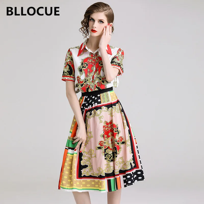 Женское вечернее платье BLLOCUE комплект из 2 предметов рубашка с коротким рукавом и