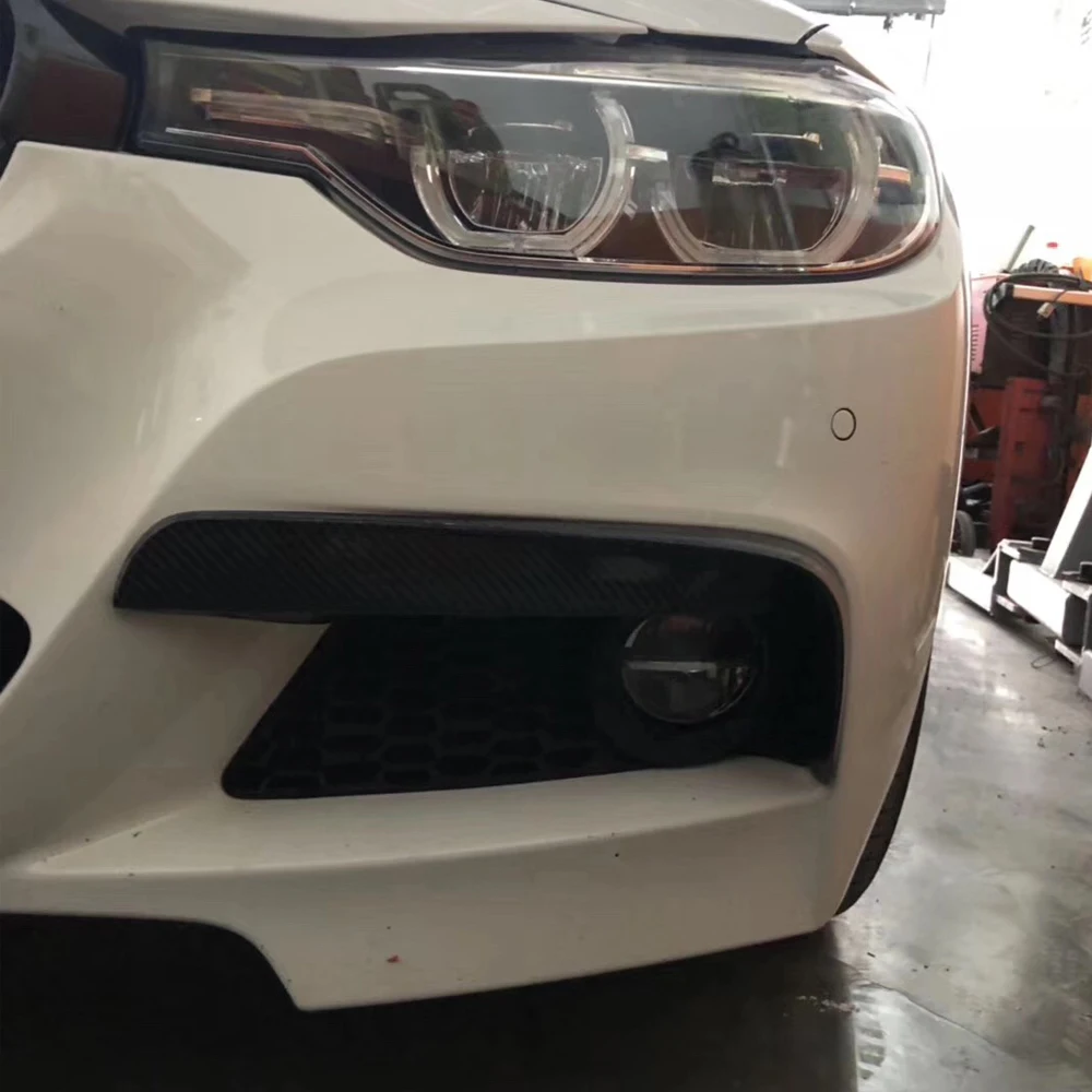 Карбоновые гоночные передние разветвители губа для BMW 3 серии F30 320i 325i 328i 335i M Sport
