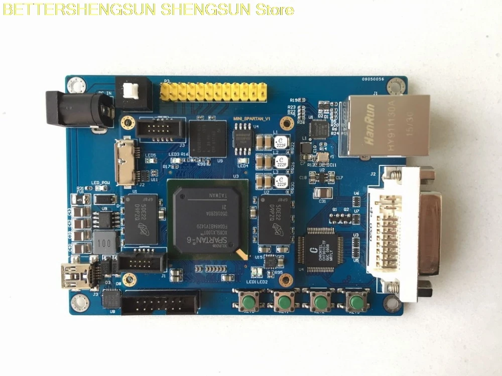 Материнская плата xilinx spartan6 FPGA XC6SLX100T USB3.0 DDR3|Датчик ABS| |