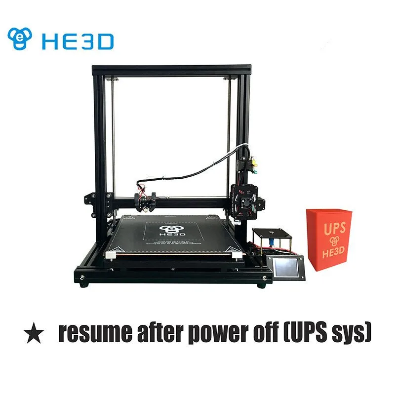 HE3D H500 Большие размеры 400 мм * 500 Высокая точность DIY 3d принтер комплект с heatbed|3d printer