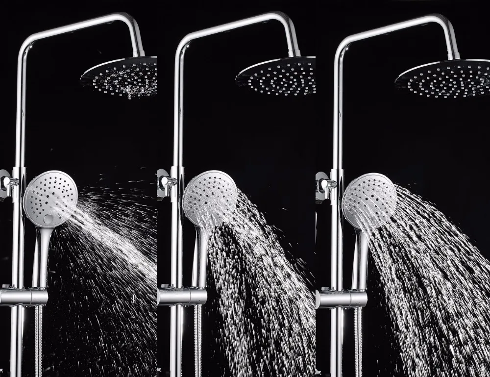 Xogolo роскошная душевая система насадка для душа с дождевой насадкой настенная