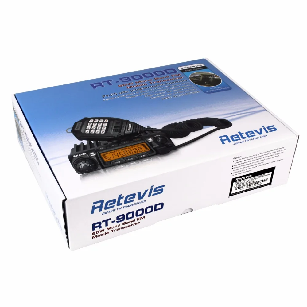 Мобильный радиоприемник Retevis 4 типа частоты 50 CTCSS/1024DCS 8 scribler VOX Scan с кабелем для