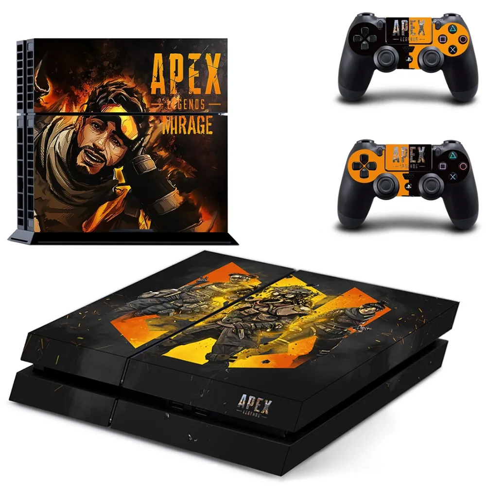 APEX легенды PS4 переводная картинка наклейка для Sony PlayStation 4 консоли и 2 контроллера