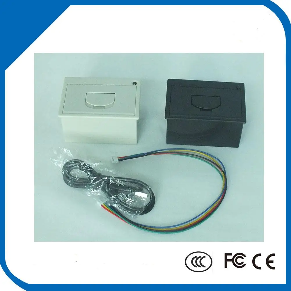 

Original factory - XY-QR204 Mini 58mm Low Noise POS Receipt Thermal Printer with USB Port EU PLUG TTL / RS232+USB