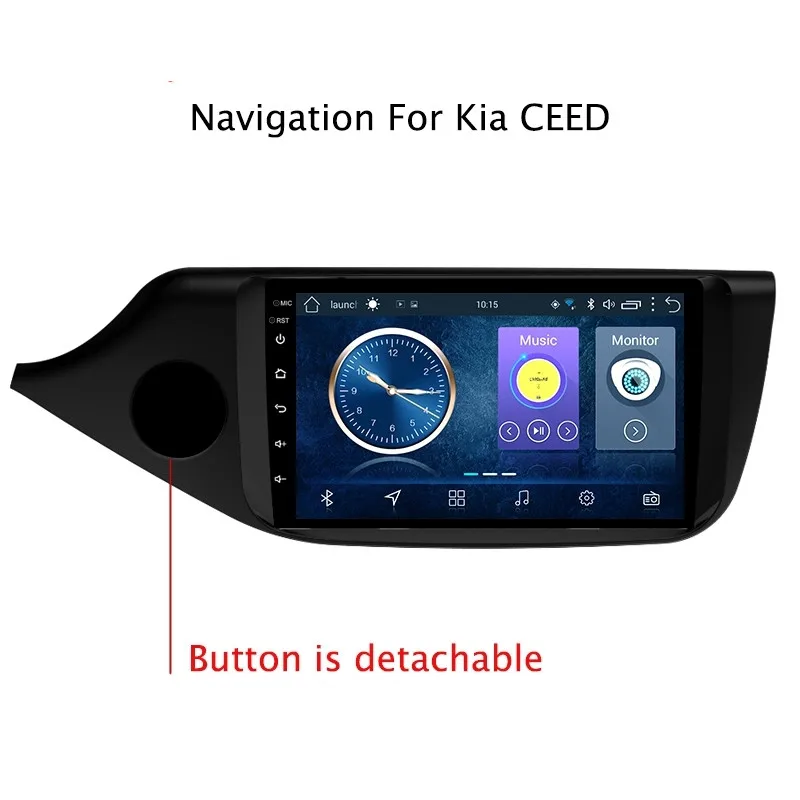 NAVITOPIA 10 1 дюймов 2G ram 32G rom Android 8 Автомобильная dvd навигационная система для Kia Ceed 2013