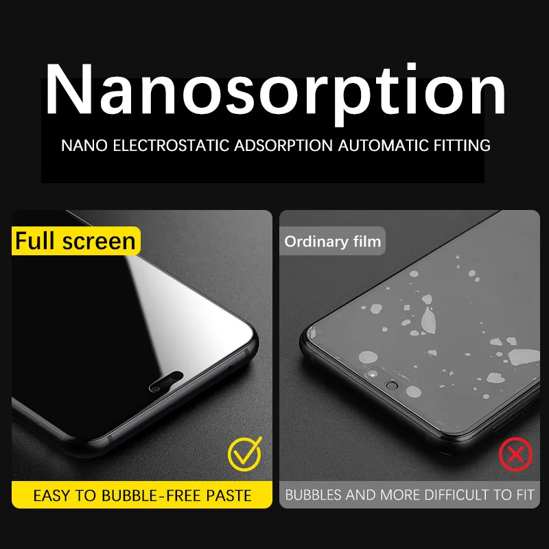 

2PCS Full Cover Tempered Glass on the For Huawei Y5 Y6 Pro Y7 Prime Y9 S 2019 Screen Protector Film
