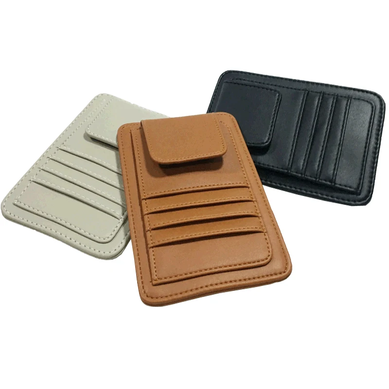 Автомобиль солнцезащитный козырек Солнцезащитные очки держатель для хранения