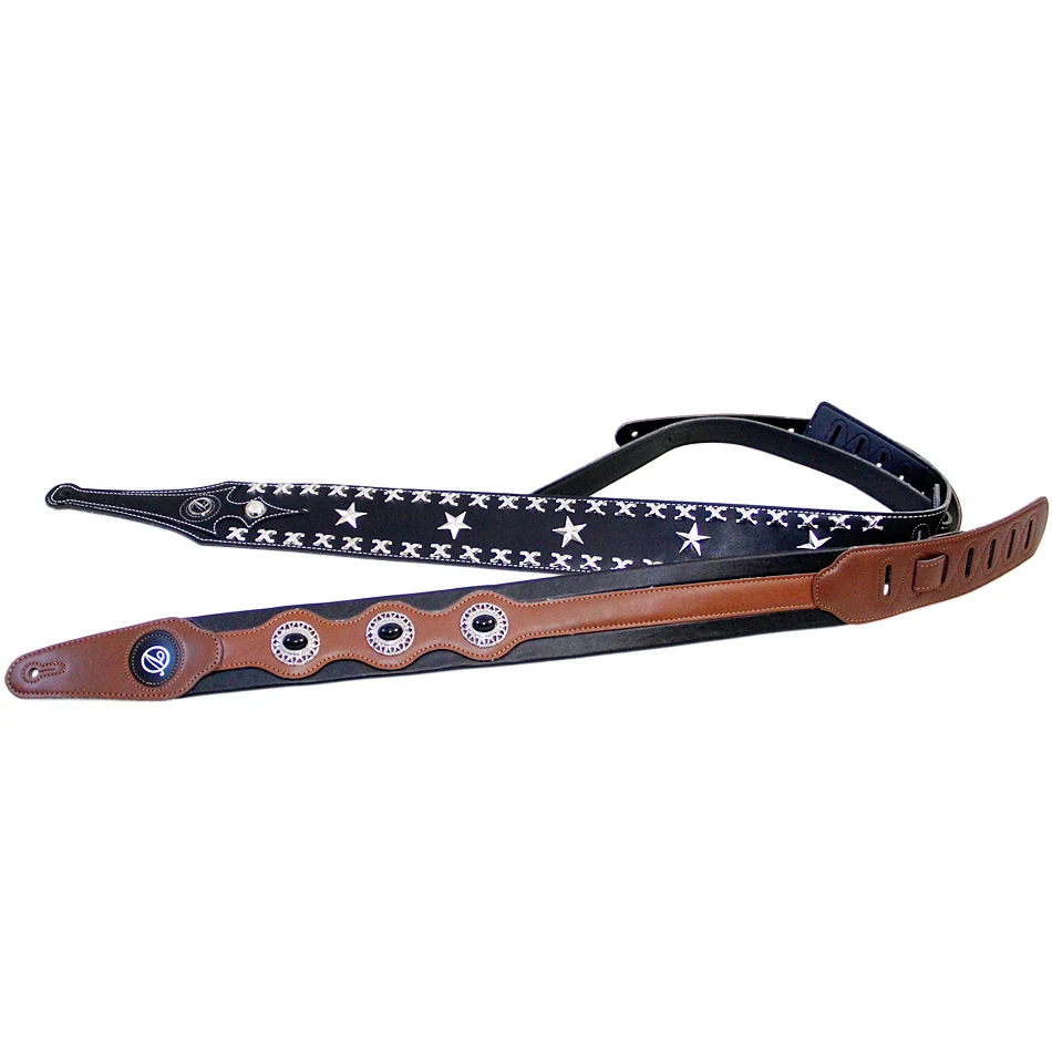 

Strap straps Good quality leather guitar strap / electric bass straps diverse choices hot selling guitar belt