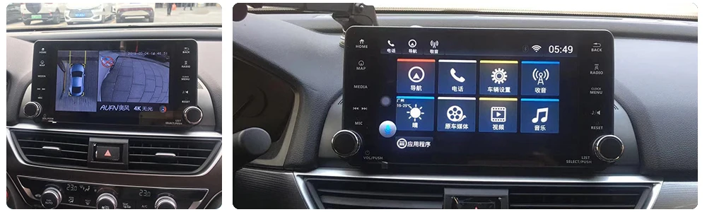 ZaiXi Android gps для Honda Accord HD сенсорный экран мультимедийный плеер Радио Стерео навигационная карта стиль