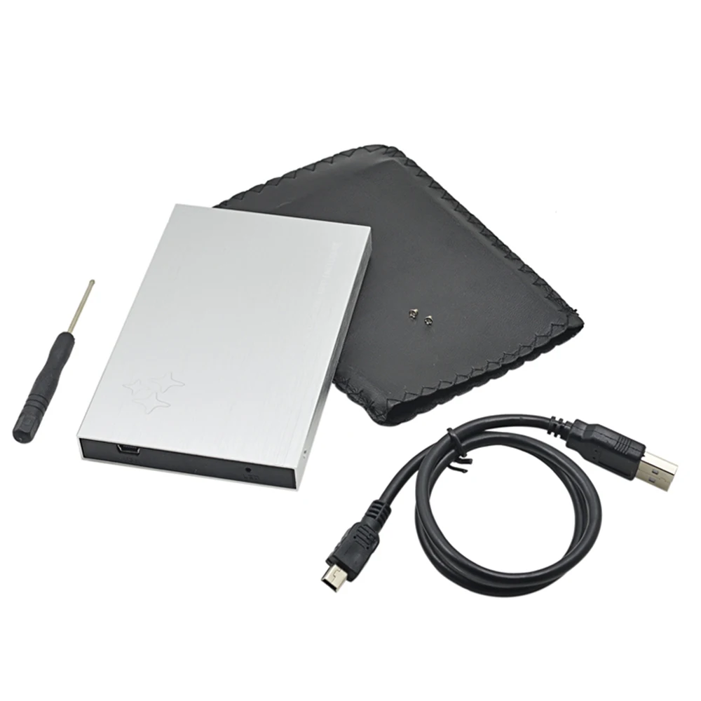 CHIPAL алюминиевой внешней USB 2 0 на SATA 3 5 &quotчехол для SSD HDD корпус мобильного дюймов
