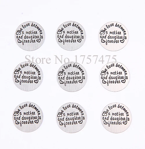 Лидер продаж TDIYJ (20 шт./партия) 22 мм из нержавеющей стали плавающие медальон