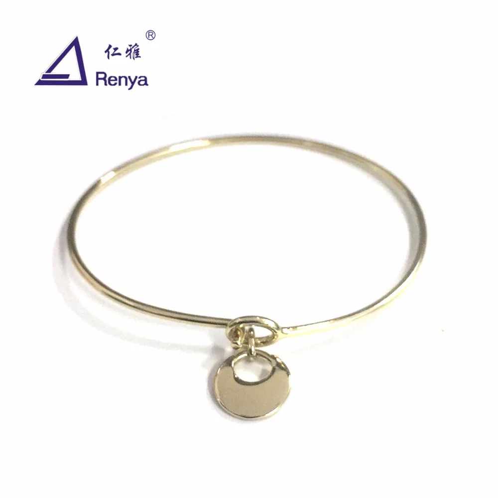 Renya распродажа простой тонкий латунный металлический блестящий диск