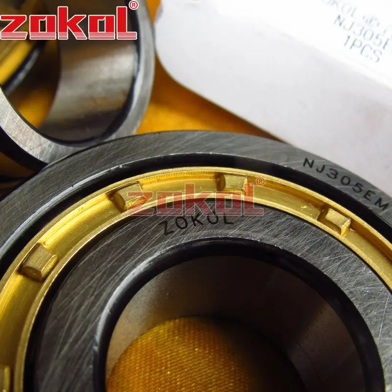ZOKOL NJ305 E M подшипник NJ305EM 42305EH цилиндрический роликовый 25*62*17 мм | Обустройство дома