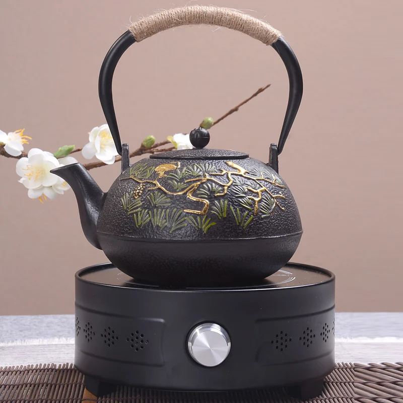 1 2 Lnature ручной работы yixing BPA free самовар чугунный чайник стеклянный керамический