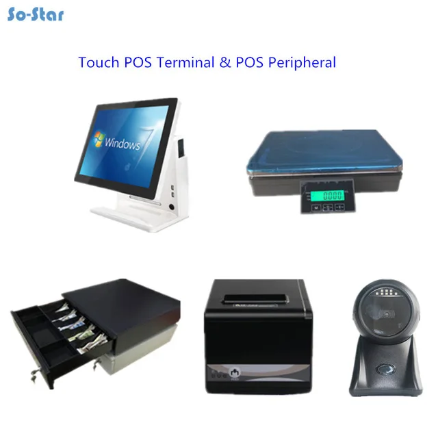 POS интерфейс шкала столешницы или потайной RS232 баланс