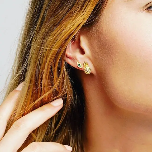 2021 Летняя Пляжная мода для женщин и девочек ювелирные изделия милые маленькие