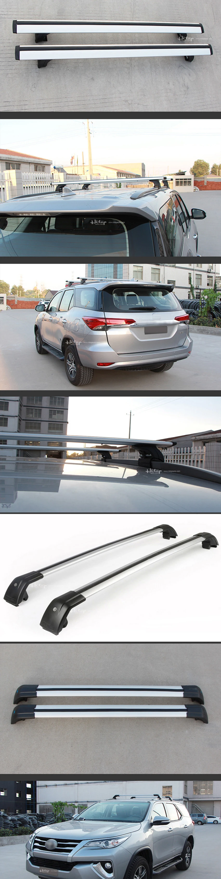 Багажник на крышу/рейка на крышу(поперечная балка) для Toyota Fortuner- утолщенный алюминиевый сплав, качество ISO9001, горячая Распродажа в Китае