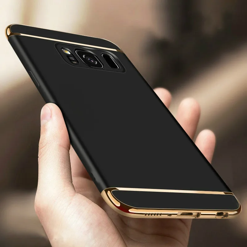 Juntsai новый роскошный 3in1 мобильного телефона чехол для Xiaomi 5S 5 6splus покрытие Матовая
