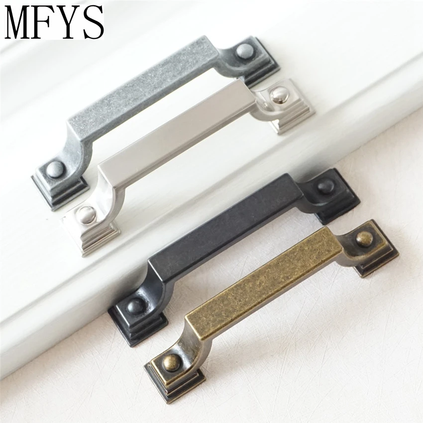 3 0 'античная латунь/серый/черный/серебристый ручки для ящиков комодов дверные